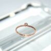 SX00619þBAGUE MIMI SOLITAIRE ROSE 52