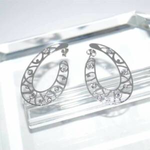 SX00926þBOUCLE LASTRA CERCLE SWAROVSKI