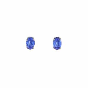 SX01085þBOUCLE PUCE BRILLANT SWAROVSKI BLEU