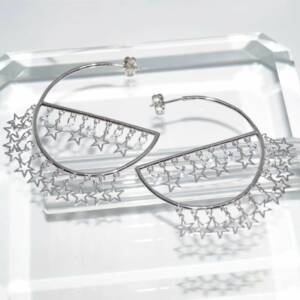 RI01166þBOUCLE CREOLE CHARMS ETOILE