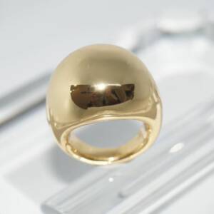RI01319þBague Cabochon Golden Tears