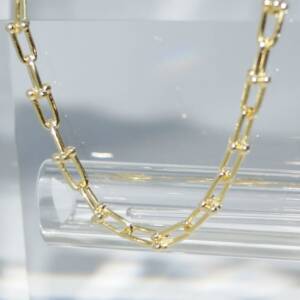 RI01429þCollier Maille Marine Doree