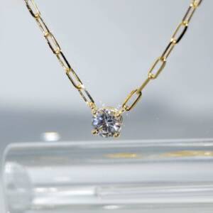 RI01431þCollier Brillant Maillon Dore