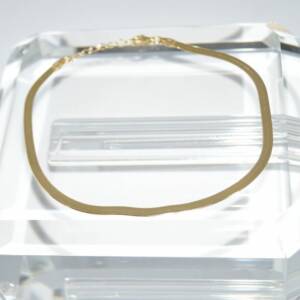 RI01481þChaine De Cheville Chaine Plate Golden Tears