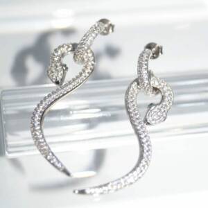 RI01622þBoucle Serpent Pave