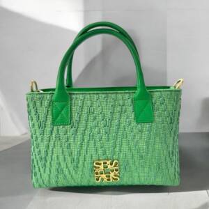 SB00172þSac Cuir Regina Flash Verde
