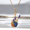 SL01022þCollier Victoire Dore Peru