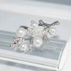 SL01051þBroche Corail Perle