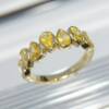 SL01069þBague Precieuse Marquises Dore