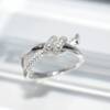 SL01138þBague Noeud Pave T56