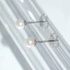 SL01257þBoucle Mini Point Perle 3,5Mm
