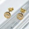 SL01317þBoucle Brillant Pave Dore