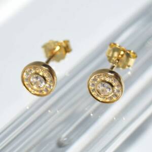 SL01317þBoucle Brillant Pave Dore