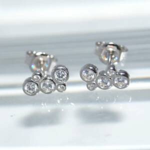 SL01324þBoucle Puce Multibulle Brillant