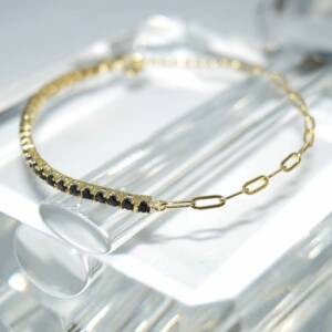 SX01152þBracelet Remix Tennis Dore