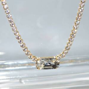 SX01182þCollier Tennis Esmeralda Dore