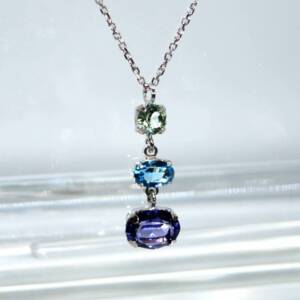 SX01195þCollier Trio Multicolore Swarovski