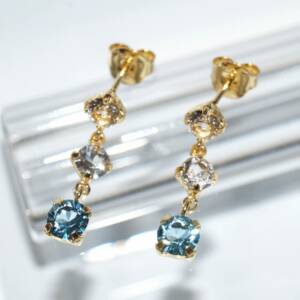 SX01223þBoucle Eclat Boreal Swarovski Dore