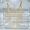 SX01292þCollier Cascade Lunaire Dore