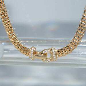 SX01306þCollier Axis Boucle Dore