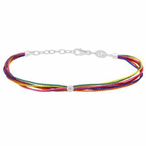 VS00026þBracelet Diamant Rond Rainbow 7 Fils