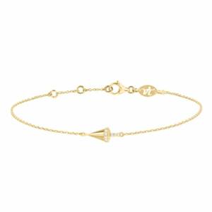 VS00032þBracelet Or Jaune Cone Pm