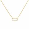 VS00040þCollier Or Jaune Et Diamant Double Chainette Celeste