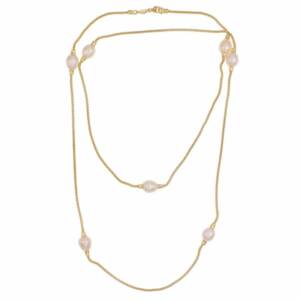 eshop sx01384 Sautoir Dore´ Royale et Perles