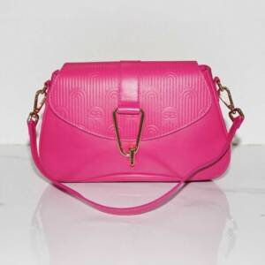 SB00249þSac Cuir Eleonora Gem Fuchsia
