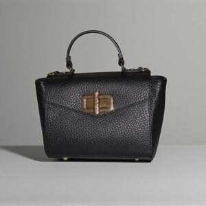 SB00262þSac Cuir Arianna Safari Noir