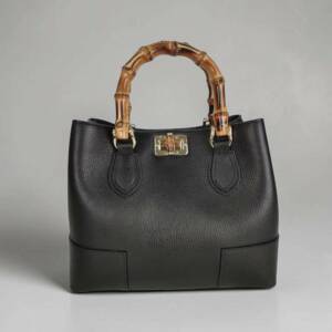 FL00037þSac Cuir & Anse Bambou Firenze Noir
