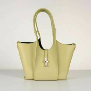FL00043þSac Cuir Verona Jaune