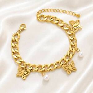 NJ00126þBracelet Farfalla Perla