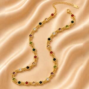 NJ00591þCollier Anello Cristallo Venezia