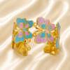 NJ00595þBracelet Farfalla Cuore Riviera