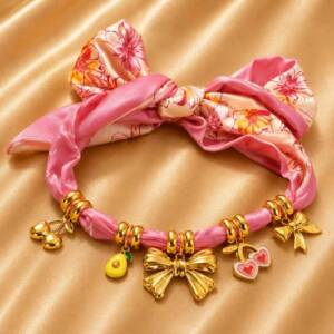 NJ00623þCollier Foulard Ciliegia Capri