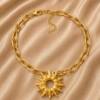 NJ00640þCollier Sole Costellazione Amalfi Doré