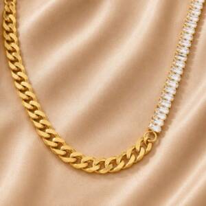 NJ00657þCollier Cristallo Venezia Doré