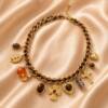 NJ00675þCollier Amuleto Mediterraneo