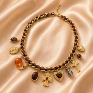 NJ00675þCollier Amuleto Mediterraneo