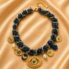 NJ00676þCollier Jeans Amuleto Blu Capri
