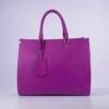 FL00085þGrand sac cabas structuré en cuir grainé Made in Italy